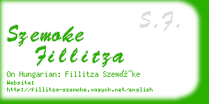 szemoke fillitza business card